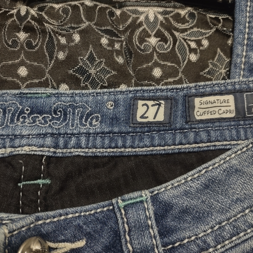 Miss Me Signature  Jeans-  Blue